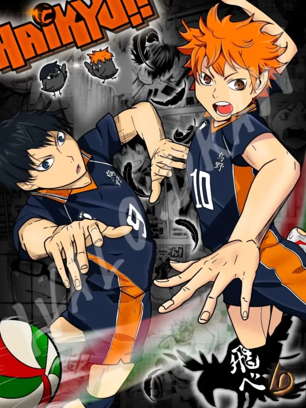 kageyama y hinata