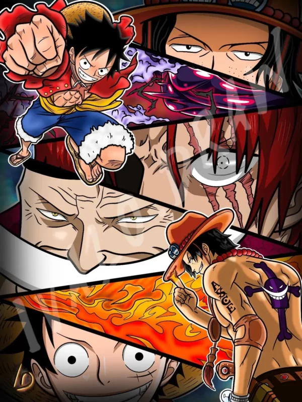luffy y ace