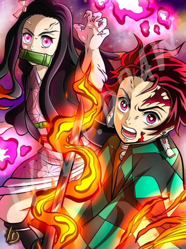 tanjiro y nezuko