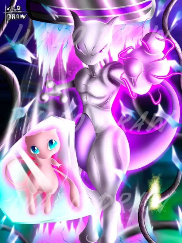 mewtwo y mew