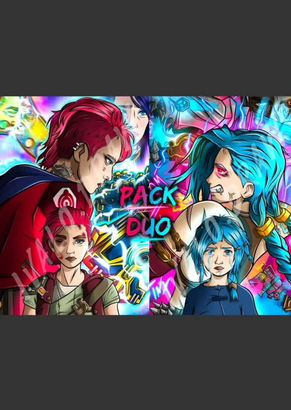 pack duo jinx y vi